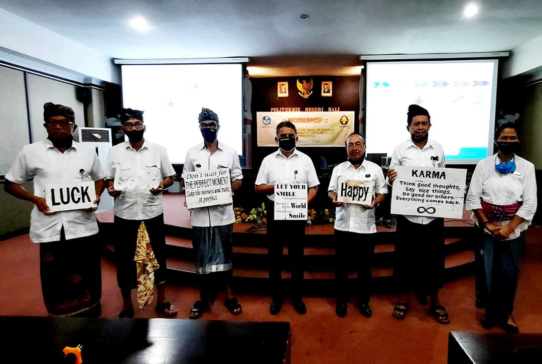 Workshop Pelayanan Prima Bagi Tenaga Kependidikan Dalam Menyongsong Politeknik Negeri Bali Menuju Satuan Kerja Zona Integritas Wilayah Bebas Dari Korupsi (Zi Wbk)